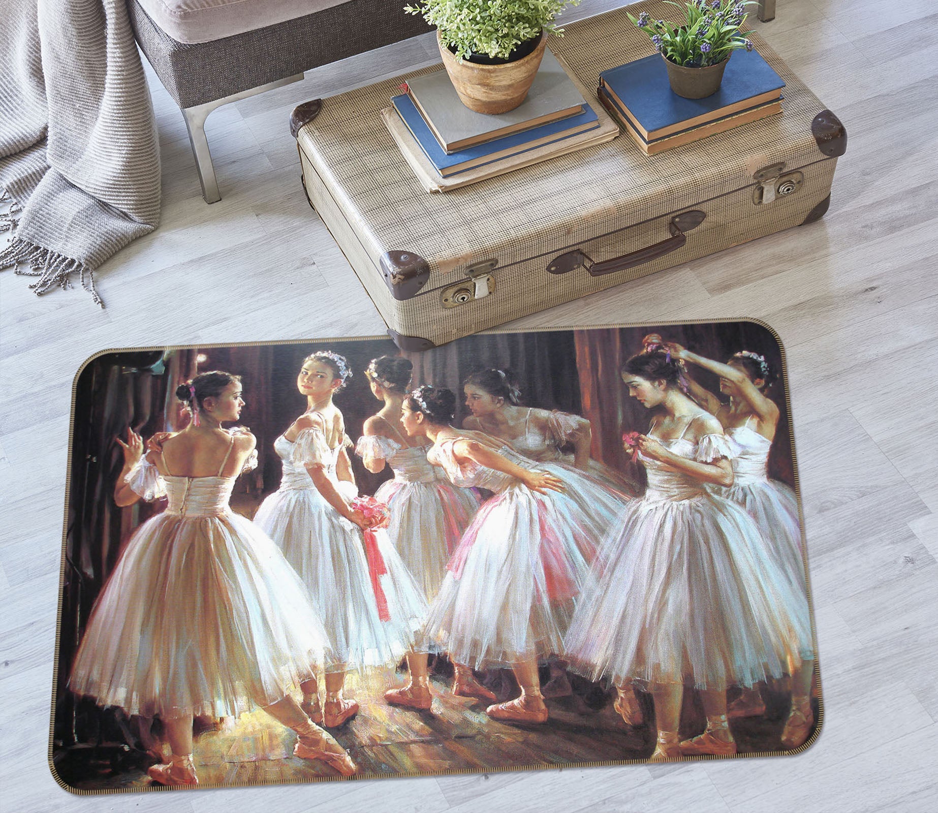 3D Group Dance 33146 Non Slip Rug Mat