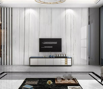 3D Black Crack WC2250 Wall Murals