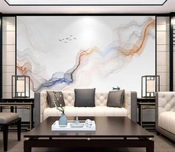 3D Colored Lines 230 Wall Murals Wallpaper AJ Wallpaper 2 