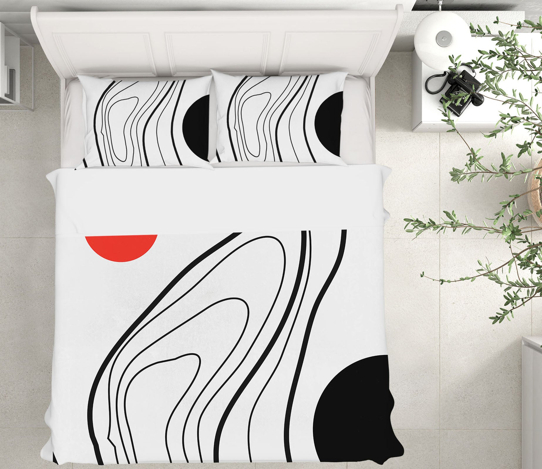 3D Red Ball 187 Boris Draschoff Bedding Bed Pillowcases Quilt