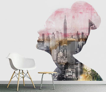 3D Abstract City 206 Wall Murals Wallpaper AJ Wallpaper 2 