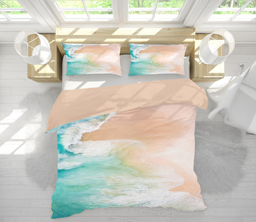 3D Beach 15180 Bed Pillowcases Quilt