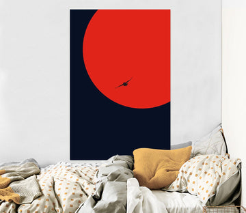 3D Red Sun 190 Boris Draschoff Wall Sticker Wallpaper AJ Wallpaper 2 