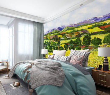 3D Yellow Weeds 200 Allan P. Friedlander Wall Mural Wall Murals Wallpaper AJ Wallpaper 2 