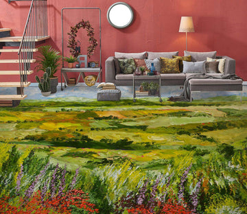 3D Field Grass 9556 Allan P. Friedlander Floor Mural
