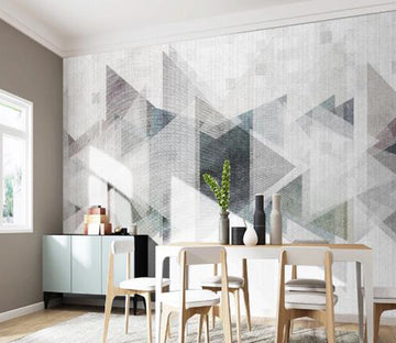3D Triangle Shape WC1495 Wall Murals