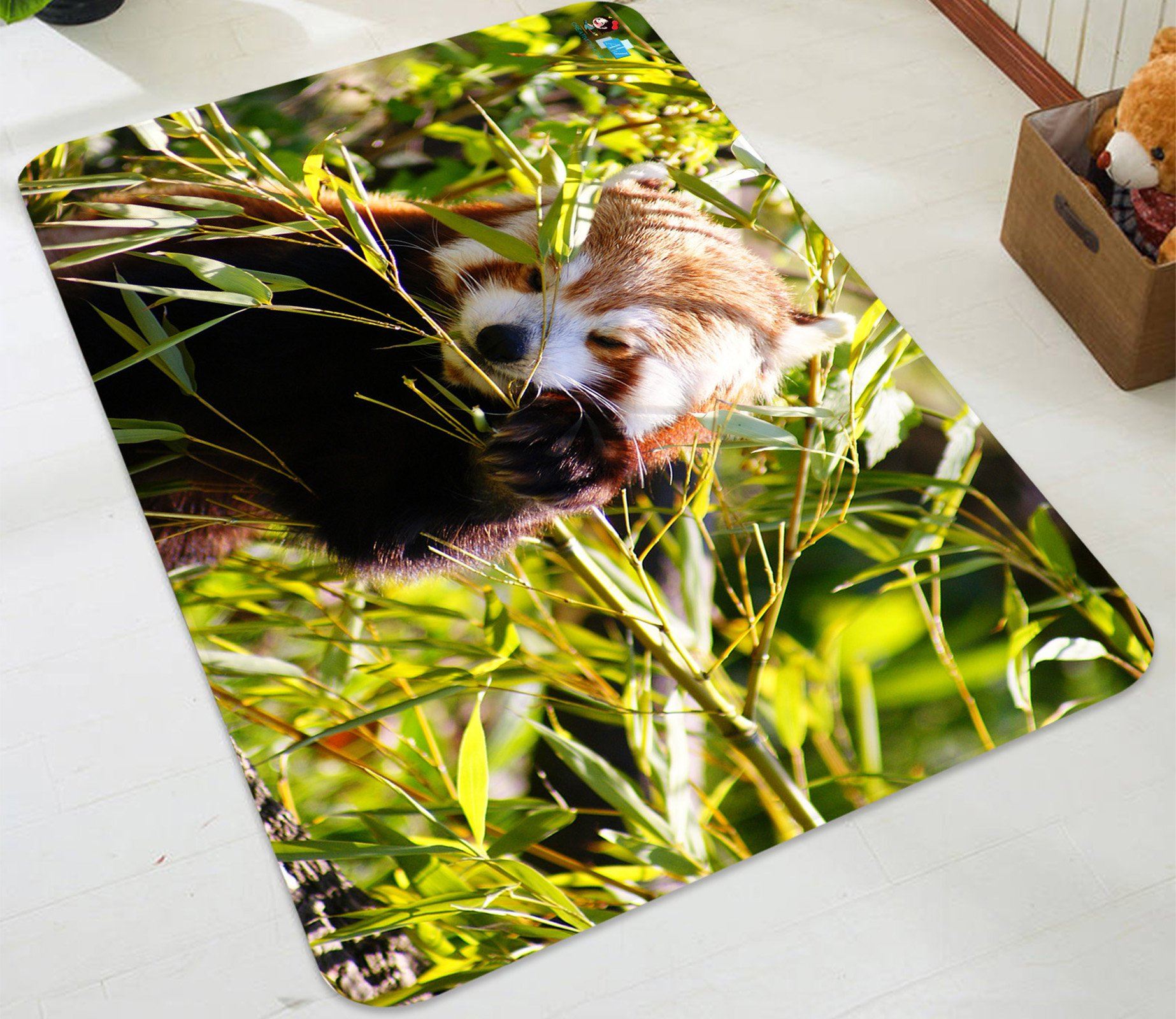 3D Red Panda 2736 Non Slip Rug Mat Mat AJ Creativity Home 
