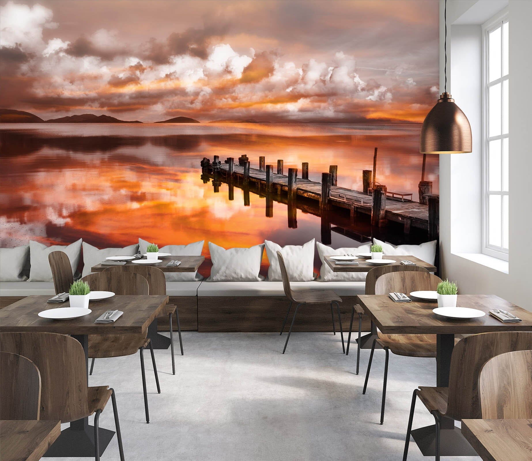 3D Red Sky 1433 Marco Carmassi Wall Mural Wall Murals Wallpaper AJ Wallpaper 2 