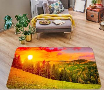 3D Forest Lawn 76279 Non Slip Rug Mat