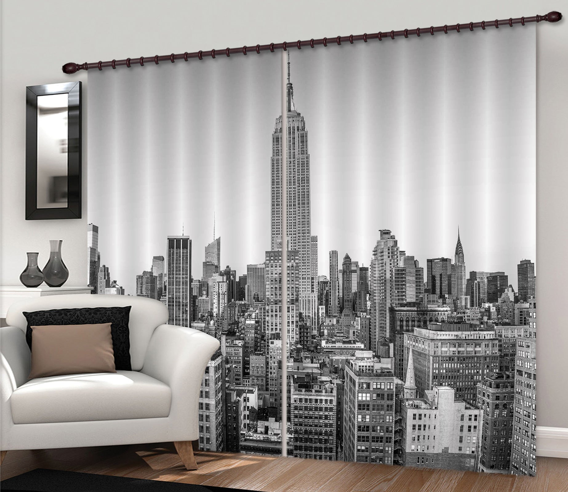 3D Sketch Building 018 Assaf Frank Curtain Curtains Drapes