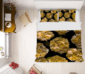 3D Yellow Flowers 7125 Assaf Frank Bedding Bed Pillowcases Quilt Cover Duvet Cover