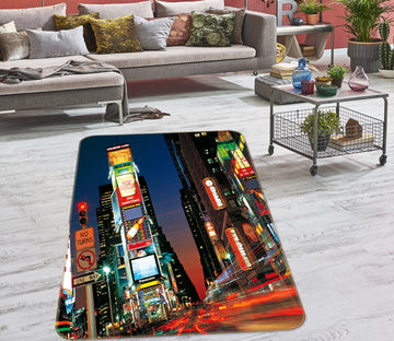 3D High-Rise Building 76054 Non Slip Rug Mat