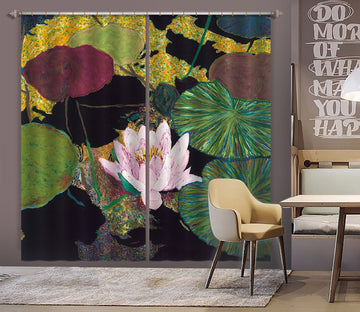 3D Lotus Bloom 297 Allan P. Friedlander Curtain Curtains Drapes Curtains AJ Creativity Home 