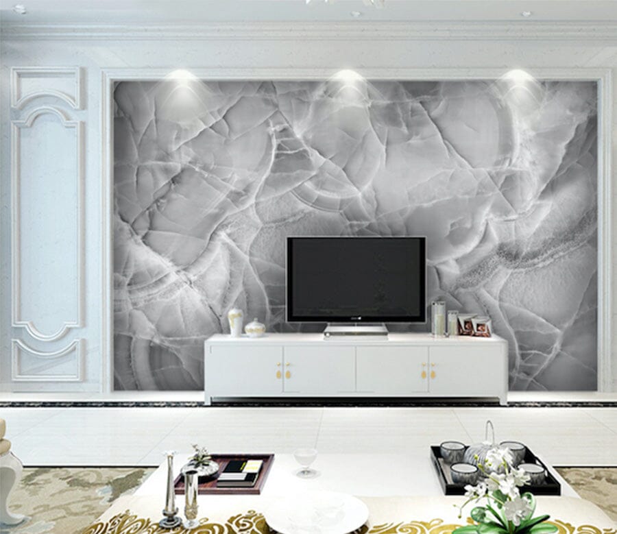 3D Grey Pattern WG204 Wall Murals Wallpaper AJ Wallpaper 2 