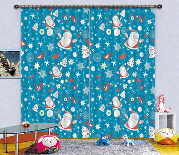 3D Bird Snowflake Stars 71 Curtains Drapes Curtains AJ Creativity Home 