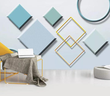 3D Color Geometry 2962 Wall Murals Wallpaper AJ Wallpaper 2 
