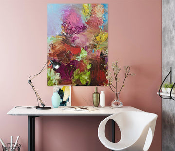 3D Painted Flowers 272 Allan P. Friedlander Wall Sticker Wallpaper AJ Wallpaper 2 