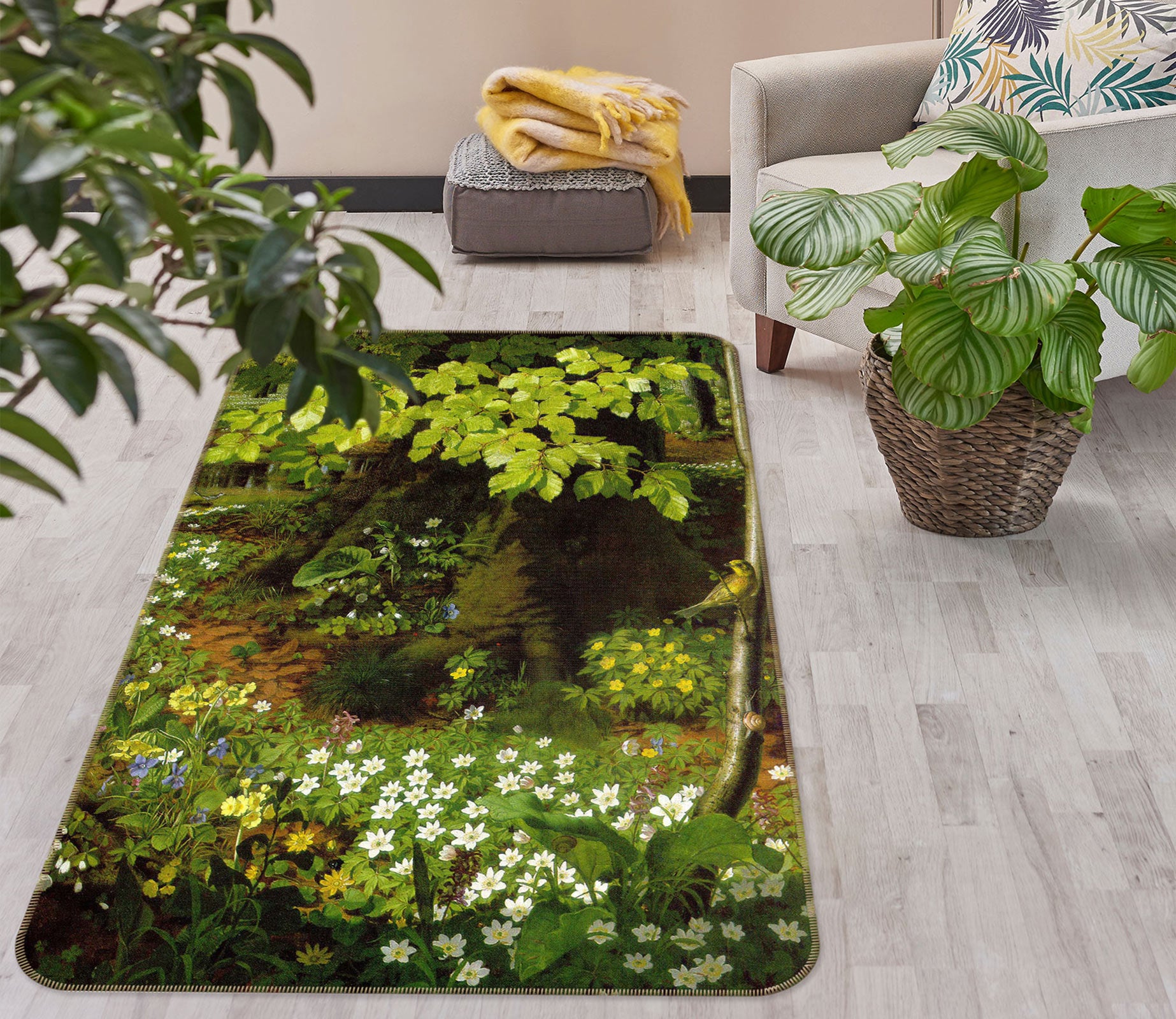 3D Jungle 76209 Non Slip Rug Mat