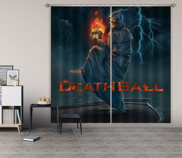 3D Death Ball 028 Vincent Hie Curtain Curtains Drapes Curtains AJ Creativity Home 