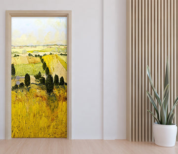 3D Grass Golden Field 9314 Allan P. Friedlander Door Mural