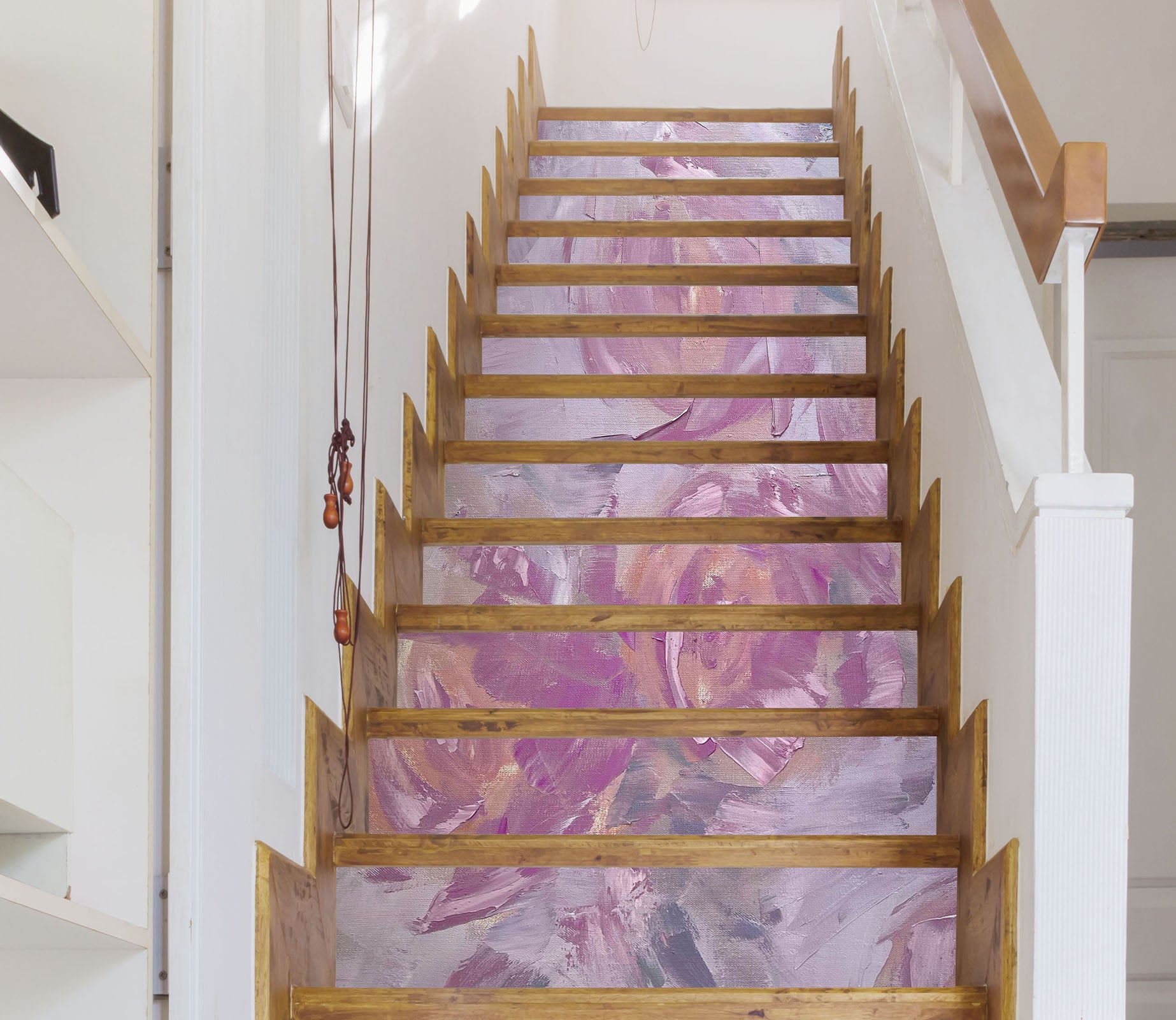 3D Floral Pigment 3939 Skromova Marina Stair Risers