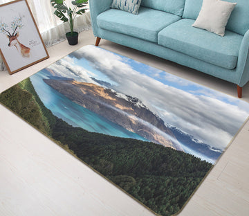 3D Mountains 35173 Non Slip Rug Mat