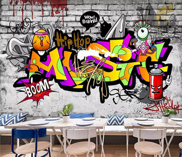 3D Colored Letters 2390 Wall Murals Wallpaper AJ Wallpaper 2 