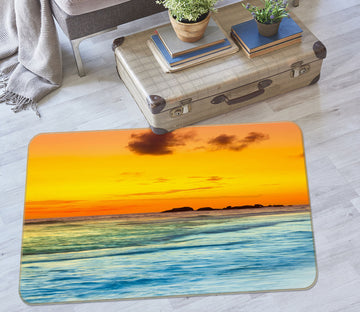 3D Sea Sky 27132 Non Slip Rug Mat