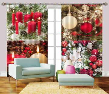 3D Holiday Gift 239 Assaf Frank Curtain Curtains Drapes Curtains AJ Creativity Home 