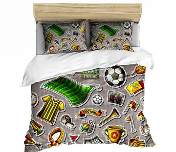 3D Sporting Goods 0031 Bed Pillowcases Quilt