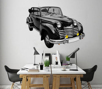 3D Oldtimer Yellow Light 0212 Vehicles Wallpaper AJ Wallpaper 