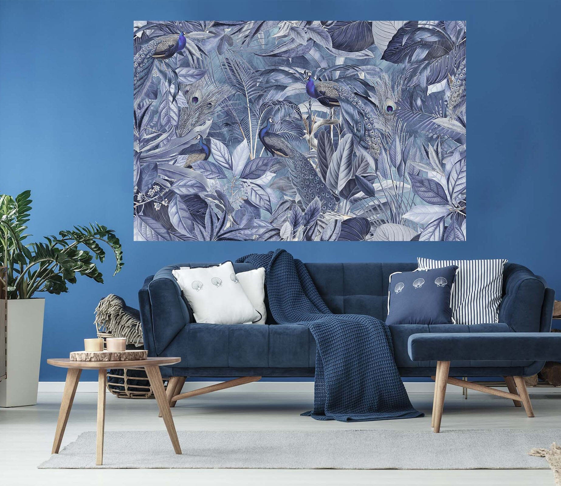 3D Green Leaves 106 Andrea haase Wall Sticker Wallpaper AJ Wallpaper 2 