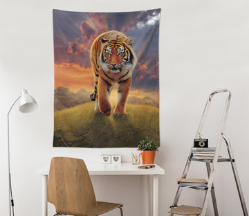 3D Lawn Tiger 11727 Vincent Tapestry Hanging Cloth Hang
