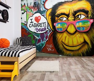 3D Color Graffiti 2034 Wall Murals Wallpaper AJ Wallpaper 2 