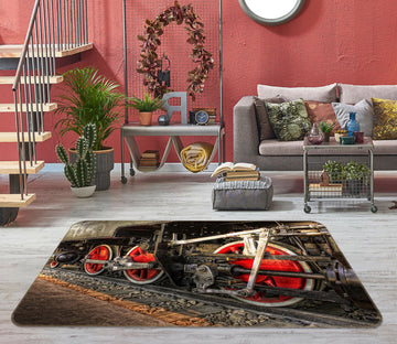 3D Train Wheel 42117 Vehicle Non Slip Rug Mat