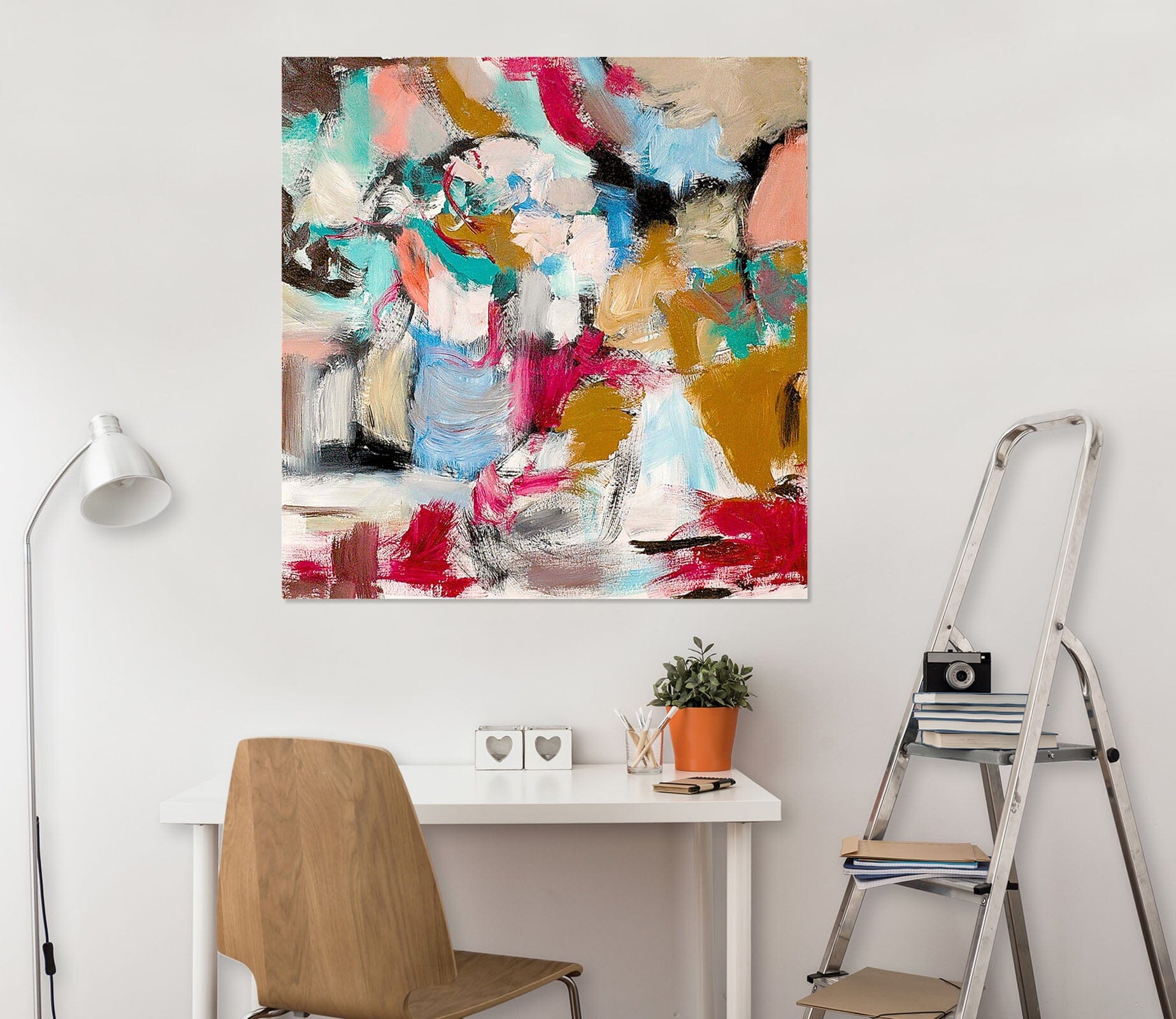 3D Color Graffiti 023 Allan P. Friedlander Wall Sticker Wallpaper AJ Wallpaper 2 