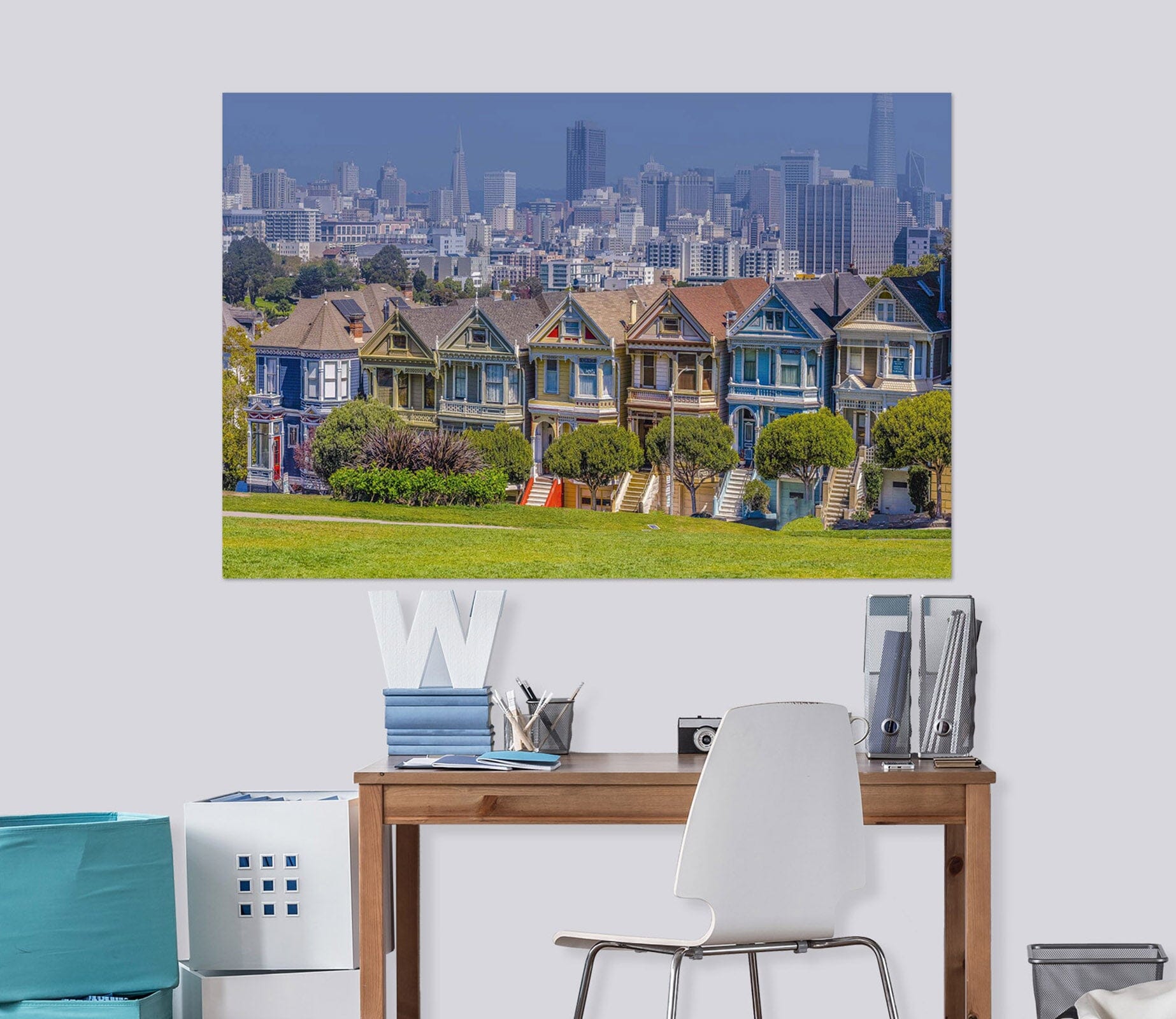 3D Steppe Village 198 Marco Carmassi Wall Sticker Wallpaper AJ Wallpaper 2 