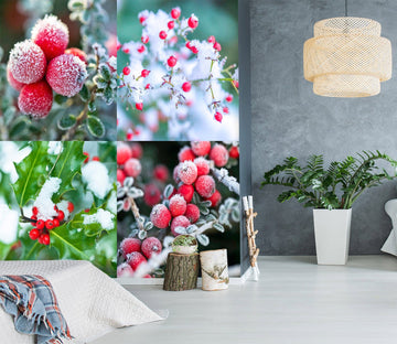 3D Red Fruit 1437 Assaf Frank Wall Mural Wall Murals Wallpaper AJ Wallpaper 2 