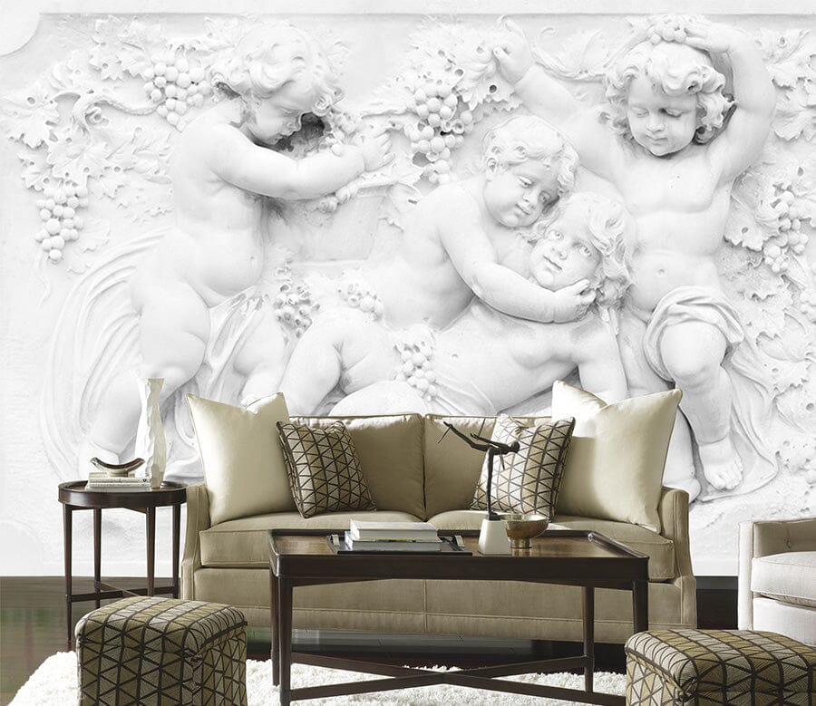 3D Carving Children 1546 Wall Murals Wallpaper AJ Wallpaper 2 