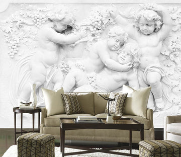 3D Carving Children 1546 Wall Murals Wallpaper AJ Wallpaper 2 