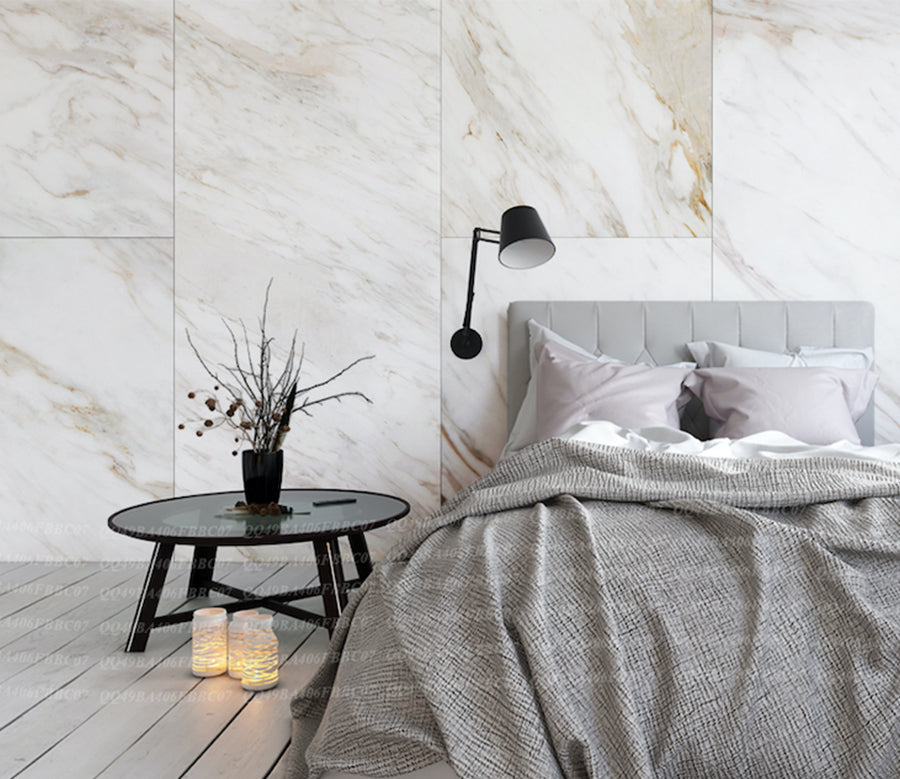 3D White Marble WG199 Wall Murals