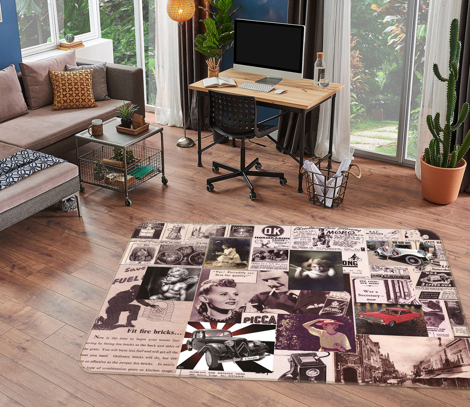 3D Poster 34003 Non Slip Rug Mat