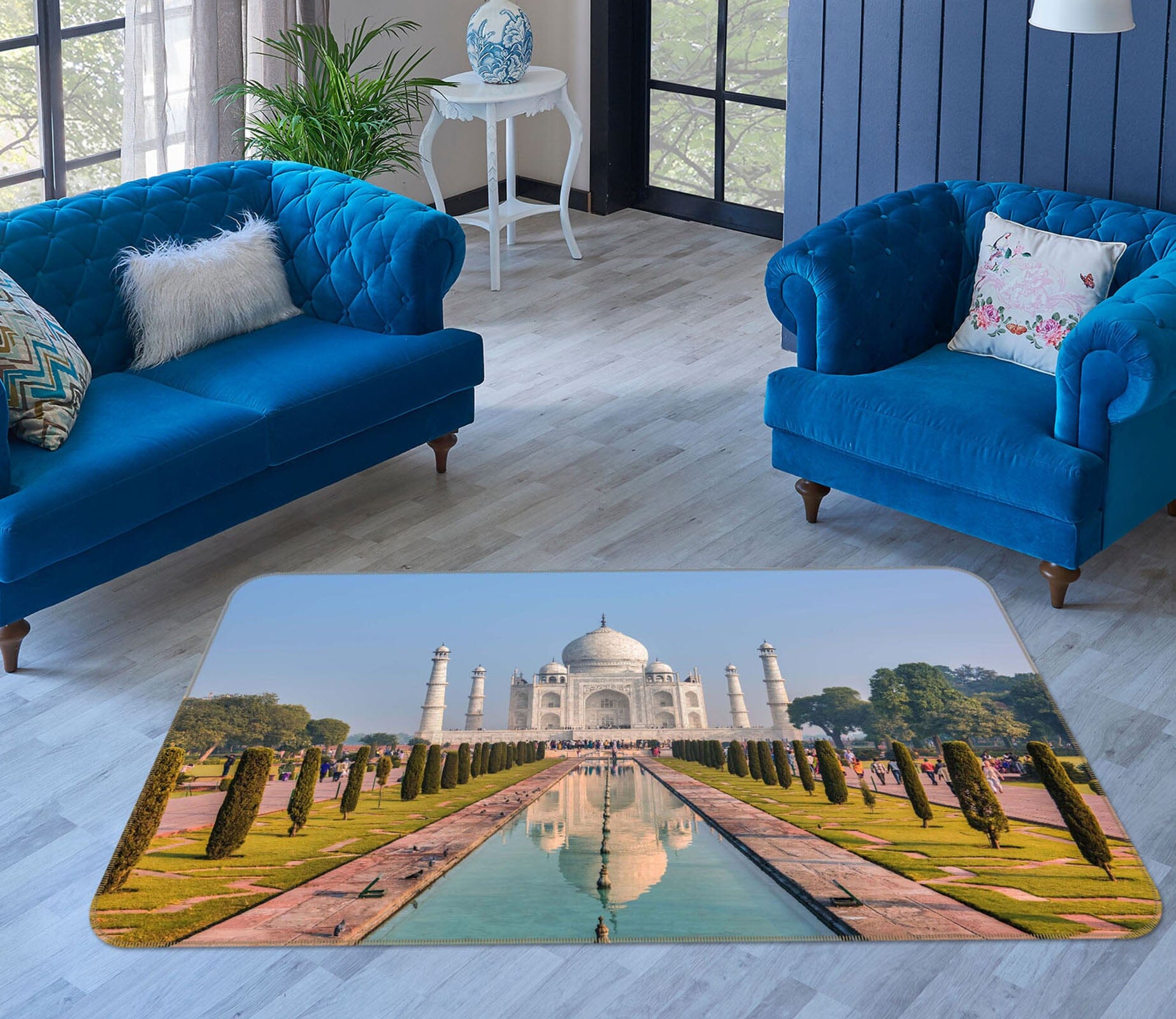 3D White Castle 1156 Marco Carmassi Rug Non Slip Rug Mat Mat AJ Creativity Home 