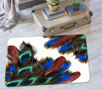 3D Feather 37042 Non Slip Rug Mat