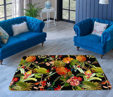 3D Bright Flowers 153 Uta Naumann Rug Non Slip Rug Mat Mat AJ Creativity Home 