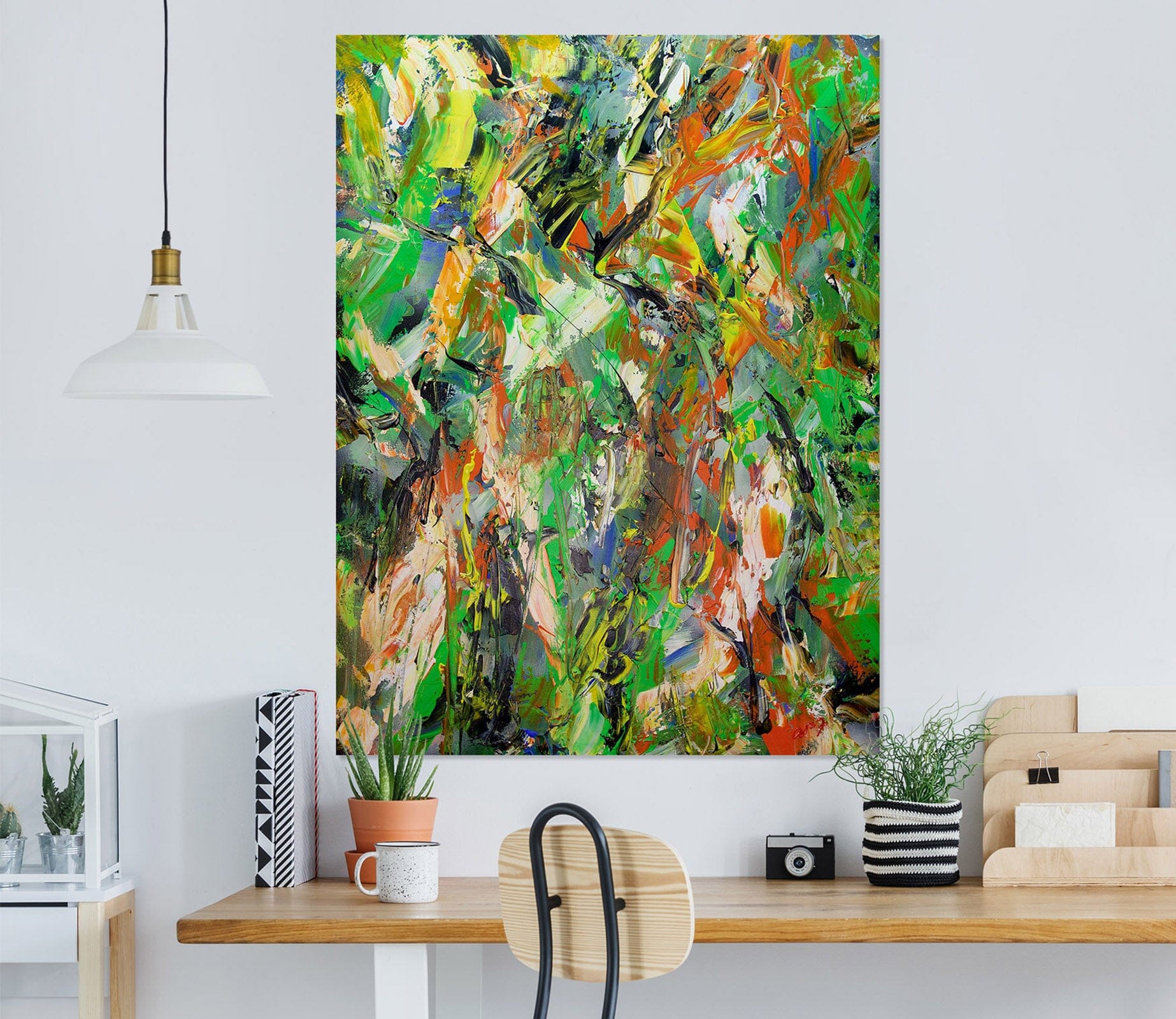 3D Yellow Graffiti 293 Allan P. Friedlander Wall Sticker Wallpaper AJ Wallpaper 2 