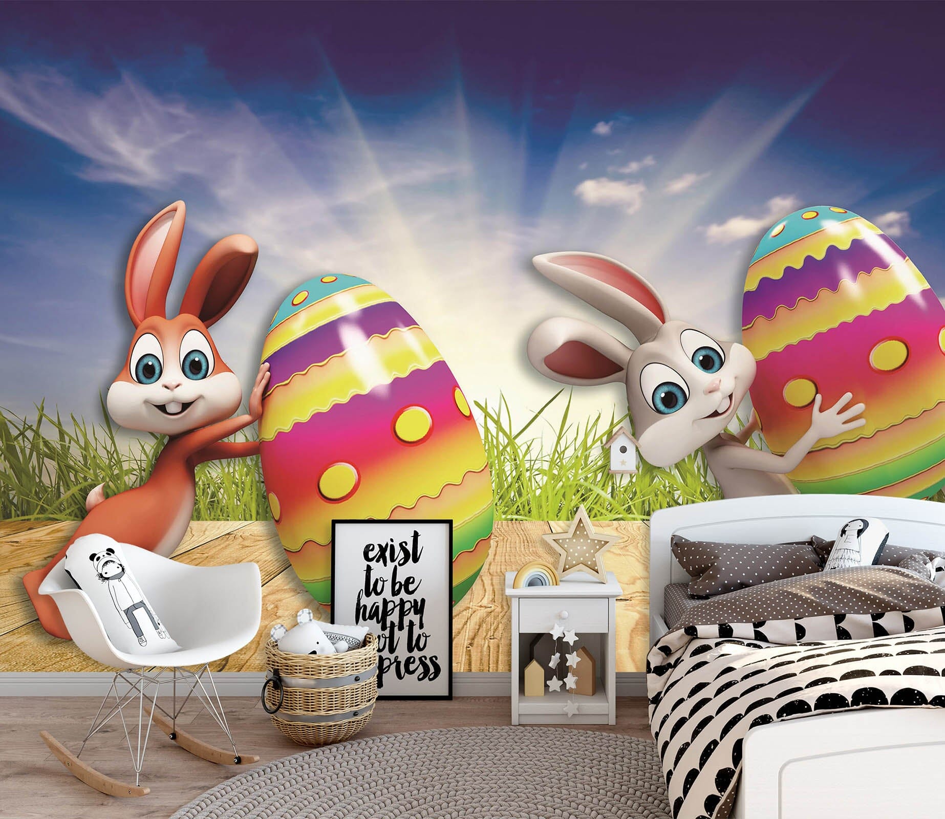 3D Happy Steppe 3004 Wall Murals Wallpaper AJ Wallpaper 2 