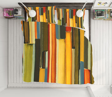 3D Color Bar 12165 Bed Pillowcases Quilt