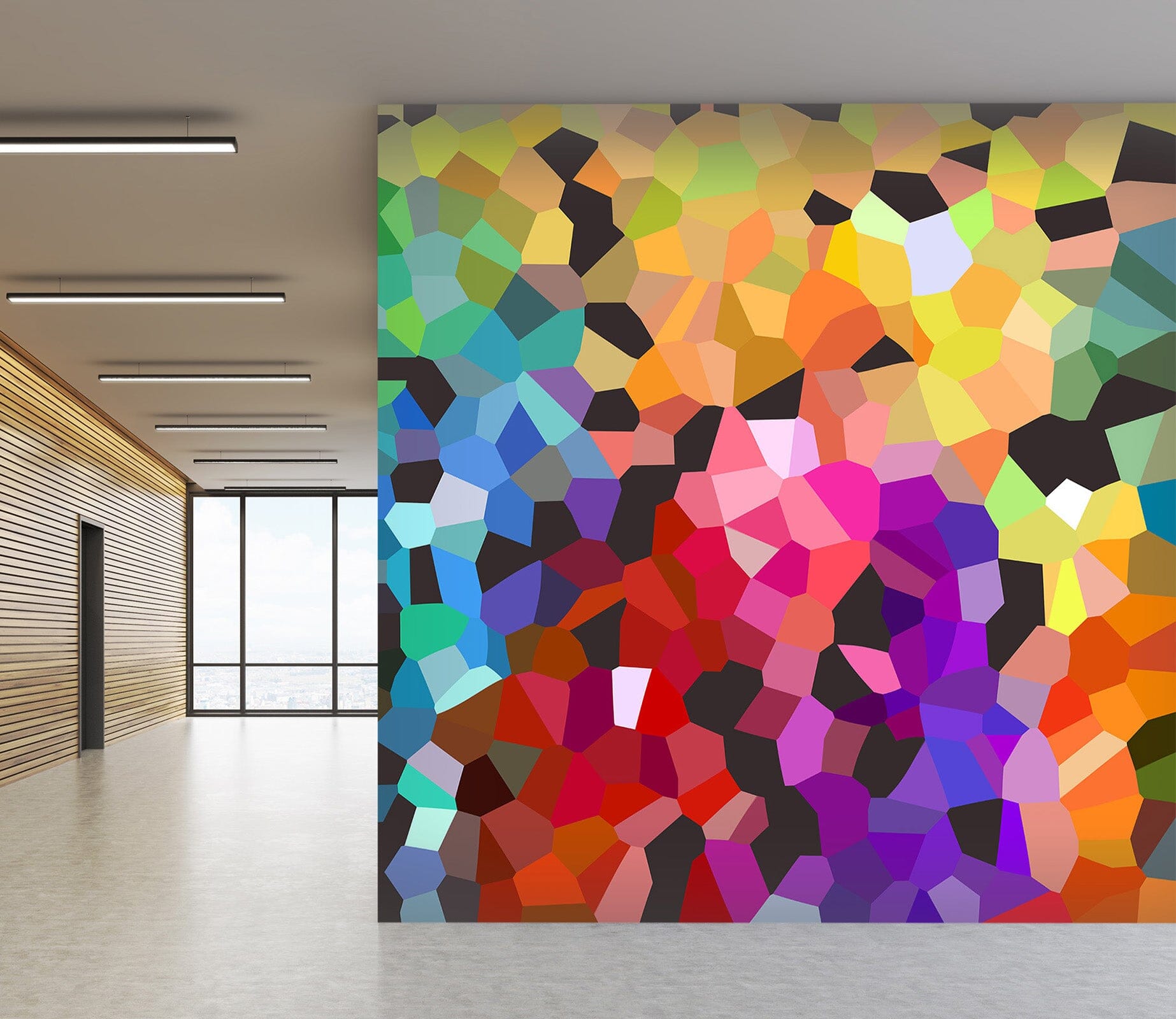 3D Dazzling Color 1003 Shandra Smith Wall Mural Wall Murals Wallpaper AJ Wallpaper 2 
