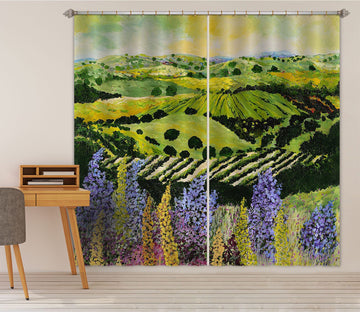 3D Wildflower Ridge 134 Allan P. Friedlander Curtain Curtains Drapes Curtains AJ Creativity Home 